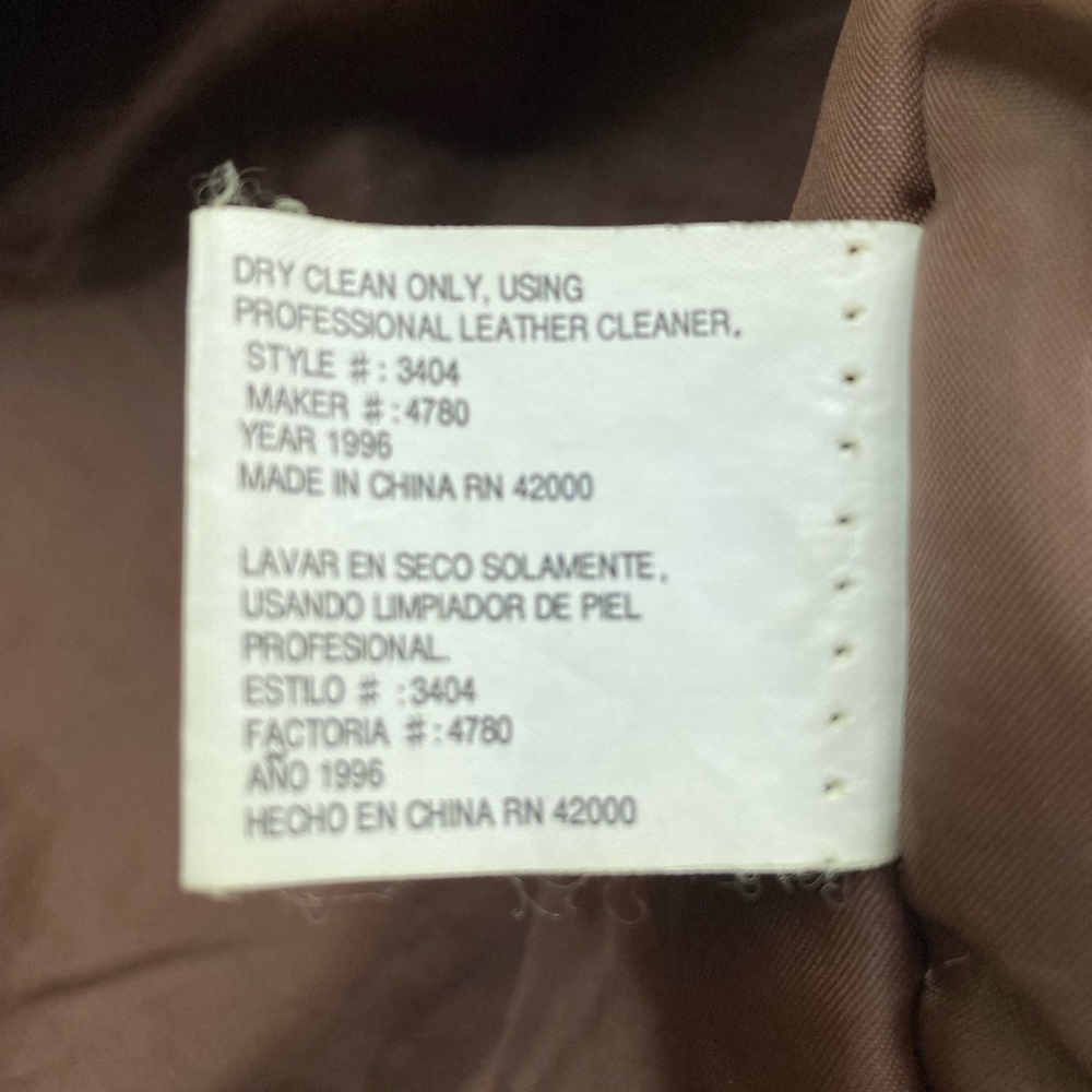 Northwest Territory leather jacket, fur trim - Picture 11 of 14